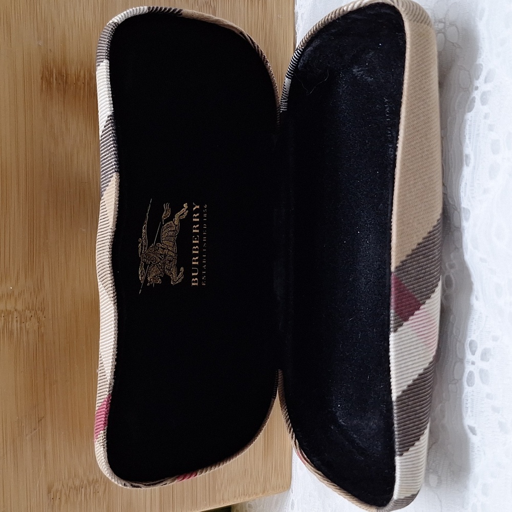 Burberry Plaid Eyeglass Case  CASE ONLY